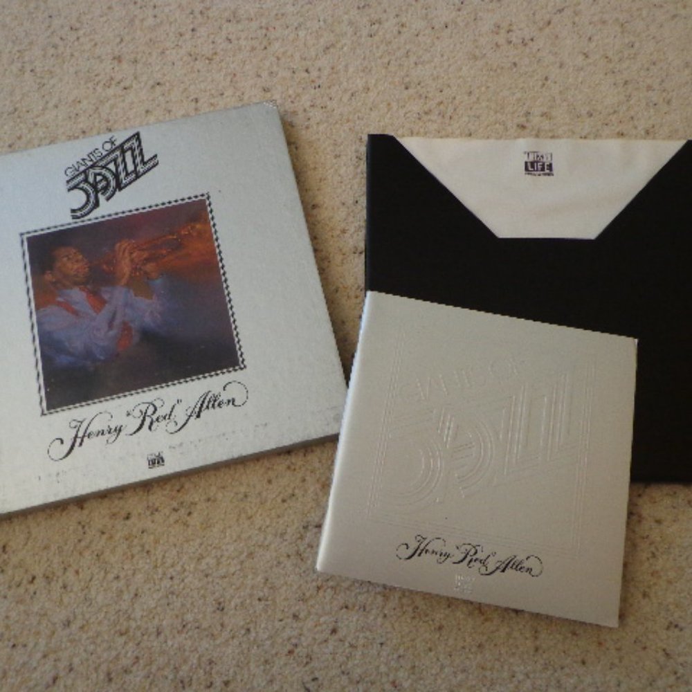 New TIME LIFE GIANTS OF JAZZ Henry "Red" Allen 3-Record Set